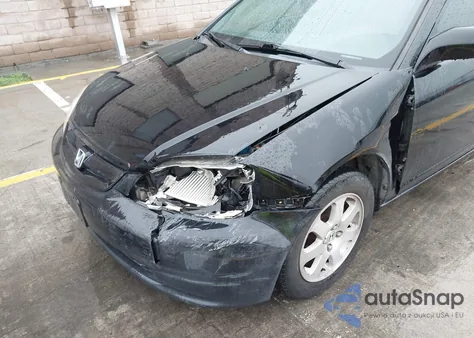 2003 Honda Civic Ex z USA, uszkodzony, nr VIN 1HGEM21983L024831